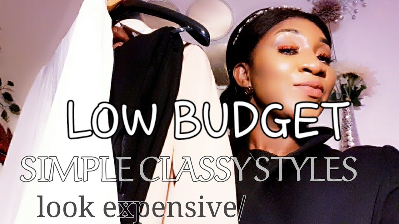 HOW TO LOOK CLASSY/ELEGANT N EXPENSIVE ON A LOW BUDGET #FASHIONSTYLES #BLACKWEAR  #TRENDSVLOG