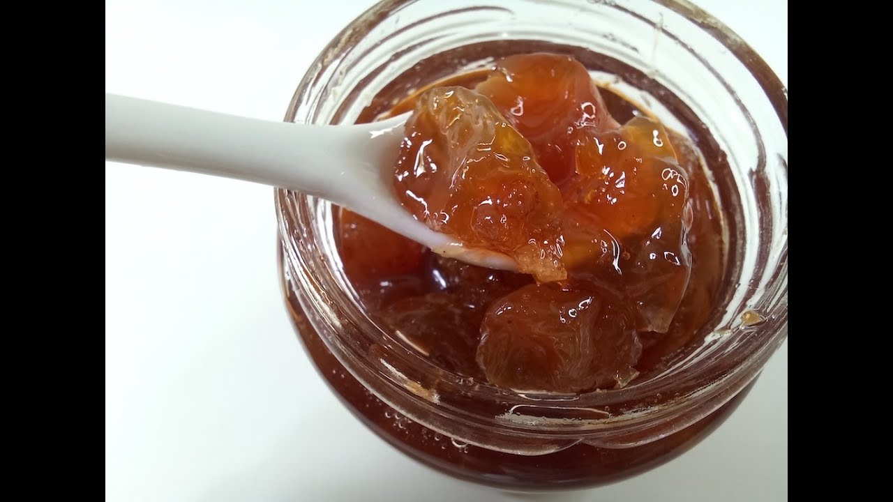 Marmellata di uva bianca fatta in casa con 2 ingredienti