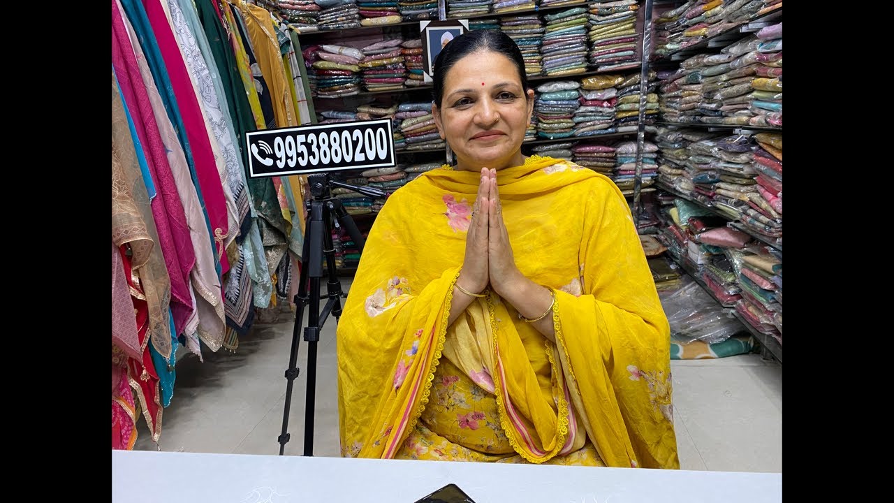 गंगा फैशन पार्टी वेयर सूट (9953880200)🙏🏻🙏🏻