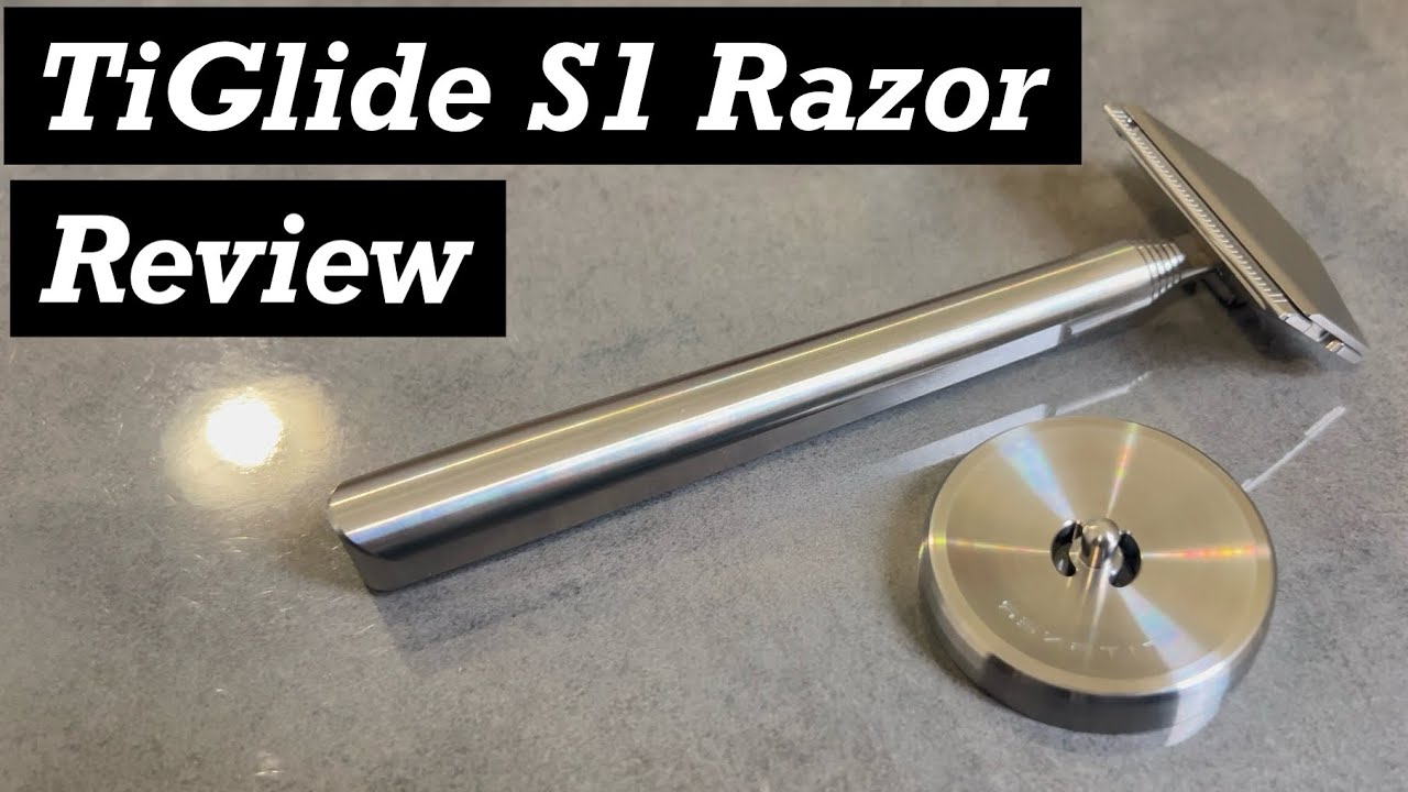 TiGlide S1 from Titaner - Hands on Review - Titanium Razor Single Edge 4K
