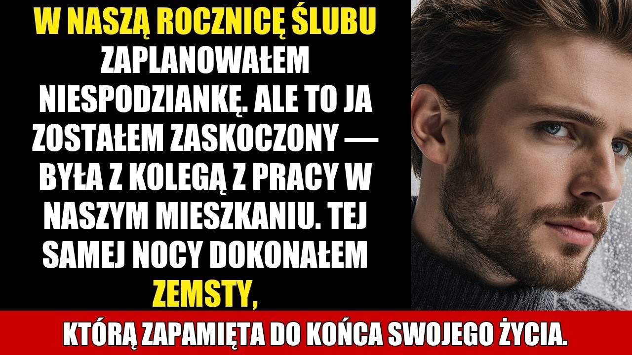 W NASZĄ ROCZNICĘ ŚLUBU ZAPLANOWAŁEM NIESPODZIANKĘ. ALE TO JA ZOSTAŁEM ZASKOCZONY — BYŁA Z KOLEGĄ Z..