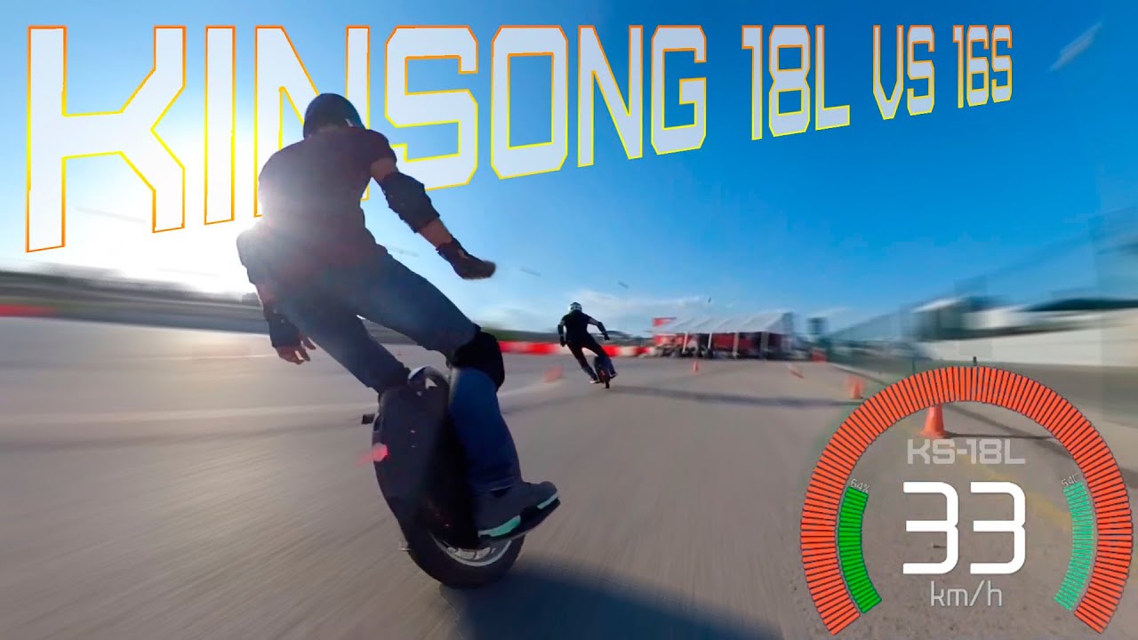 🏁🏎🏆 KINGSONG KS18L vs KS16X 😈 RACE WITH THE DEVIL 😈 --ROUND ONE-- 🏁🏎🏆