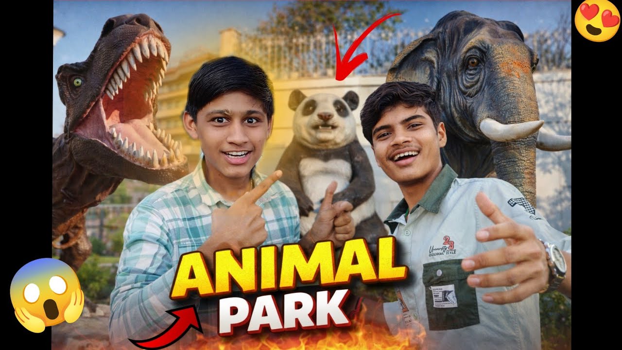 ન્યુ એનિમલ પાર્ક બોર તળાવ ભાવનગર ( new  animal park bortala Bhavnagar )😍
