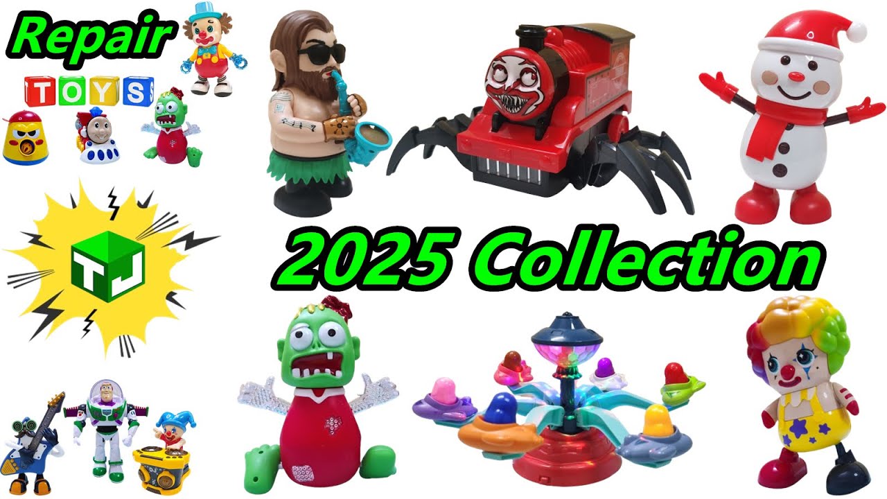 Rare Electric Toy Restoration 【50 kinds of electric toys Repair Collection】