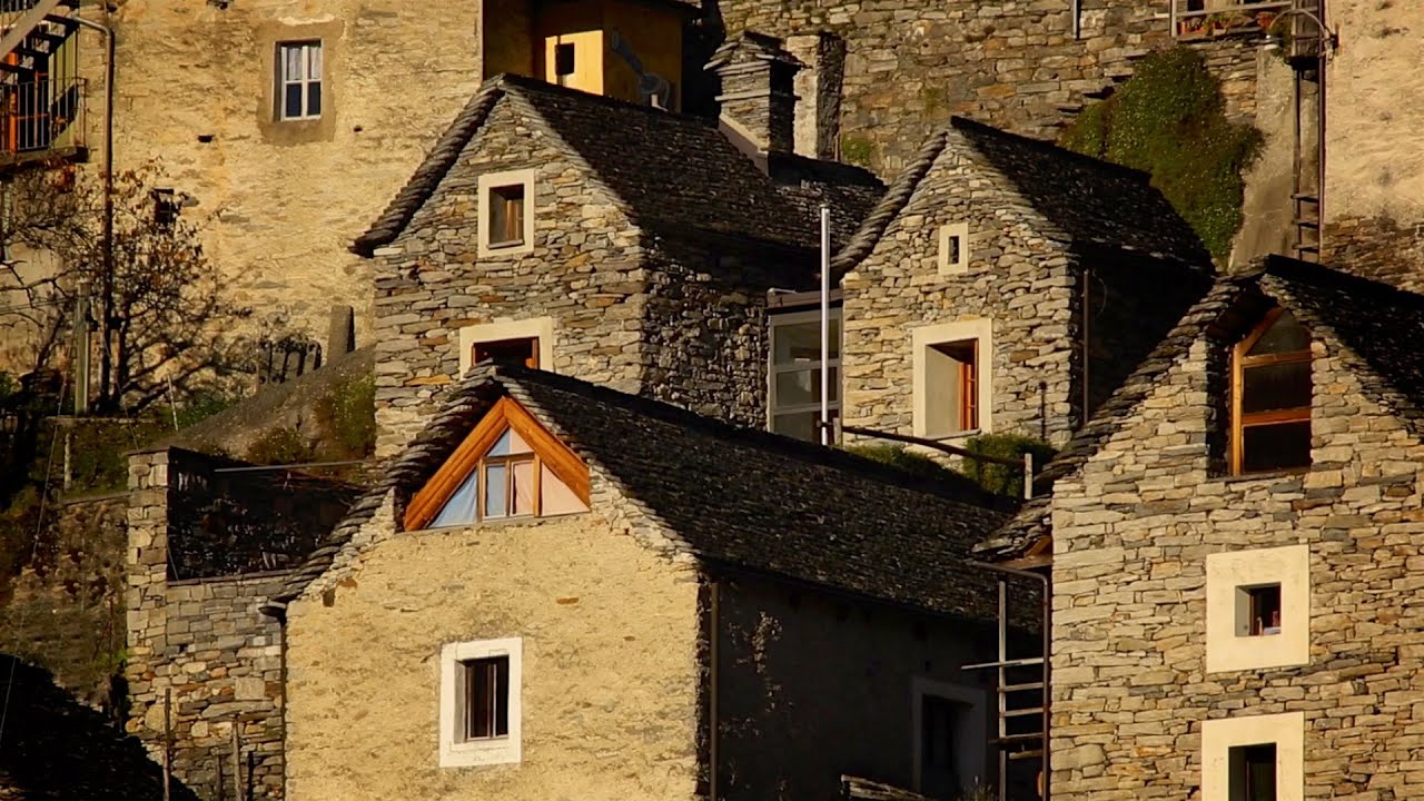 Corippo il villaggio più piccolo della Svizzera