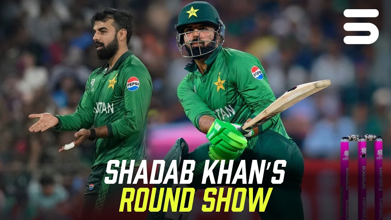 All-Round Show | Shadab Khan&rsquo;s Match-Winning 48 and 2 Wickets | 1ST T20 VS BAN 2025 | MR1U