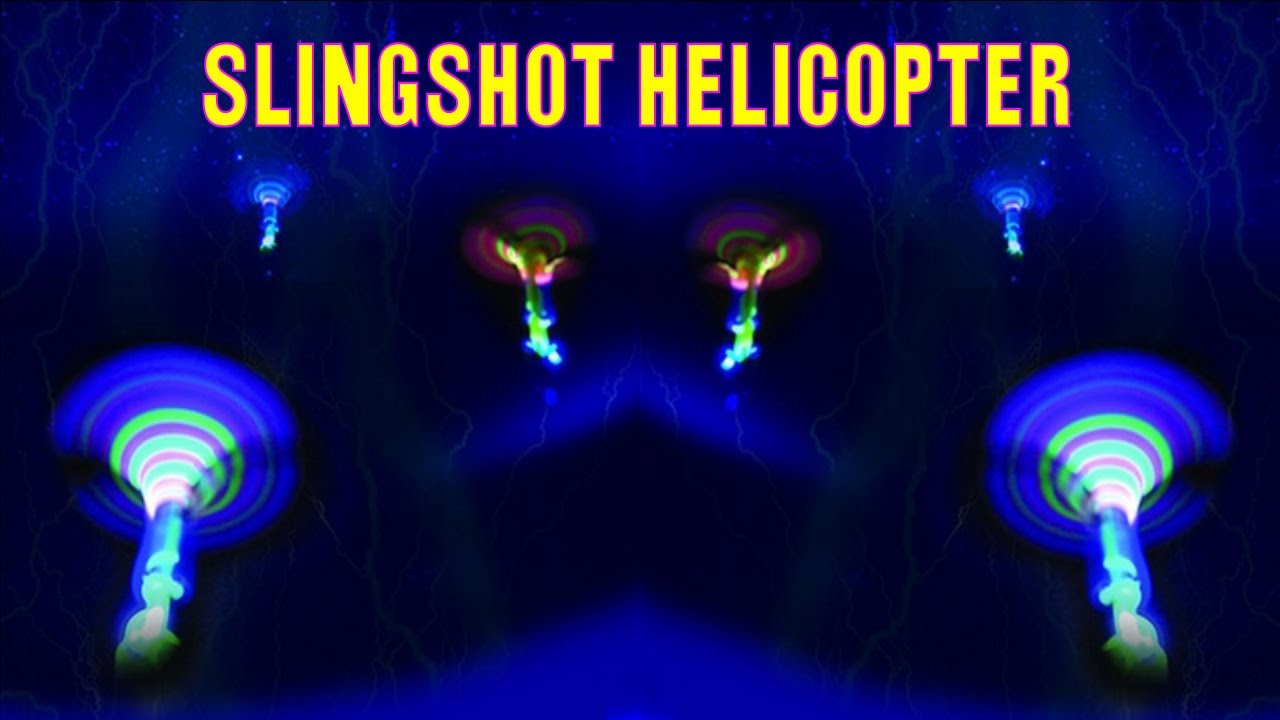 Slingshot Helicopter Arrow Rocket Folding Instructions
