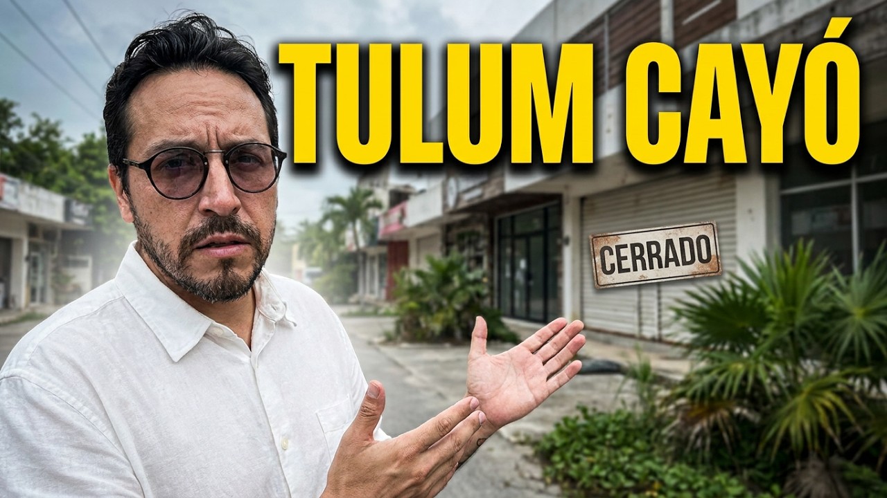 TULUM en CRISIS: HOTELES VAC&Iacute;OS y NEGOCIOS Cerrados