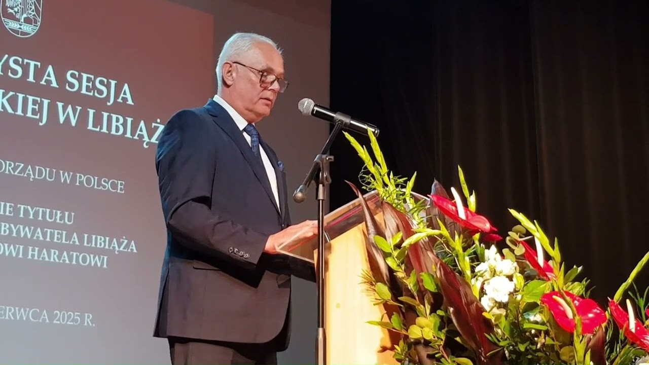 prof. Marek Harat Honorowym Obywatelem Libiąża