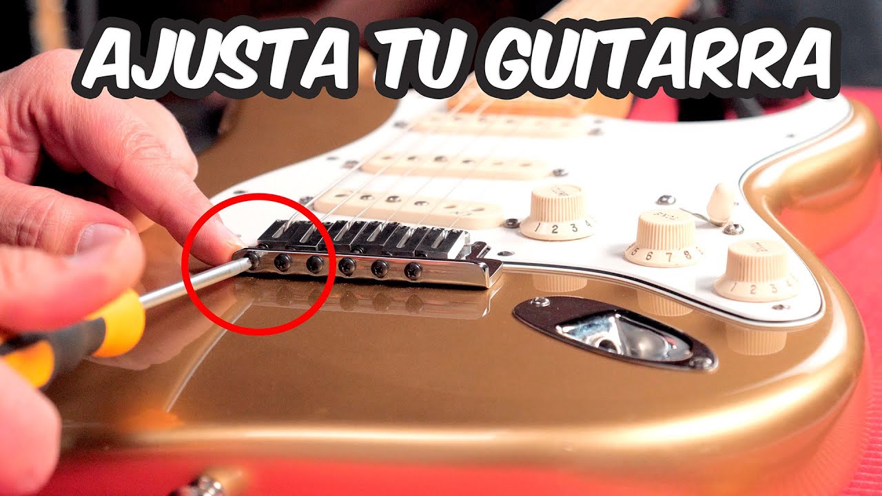 MISTERIO REVELADO: Luthier explica cómo AJUSTAR tu guitarra para que SUENE y AFINE PERFECTA