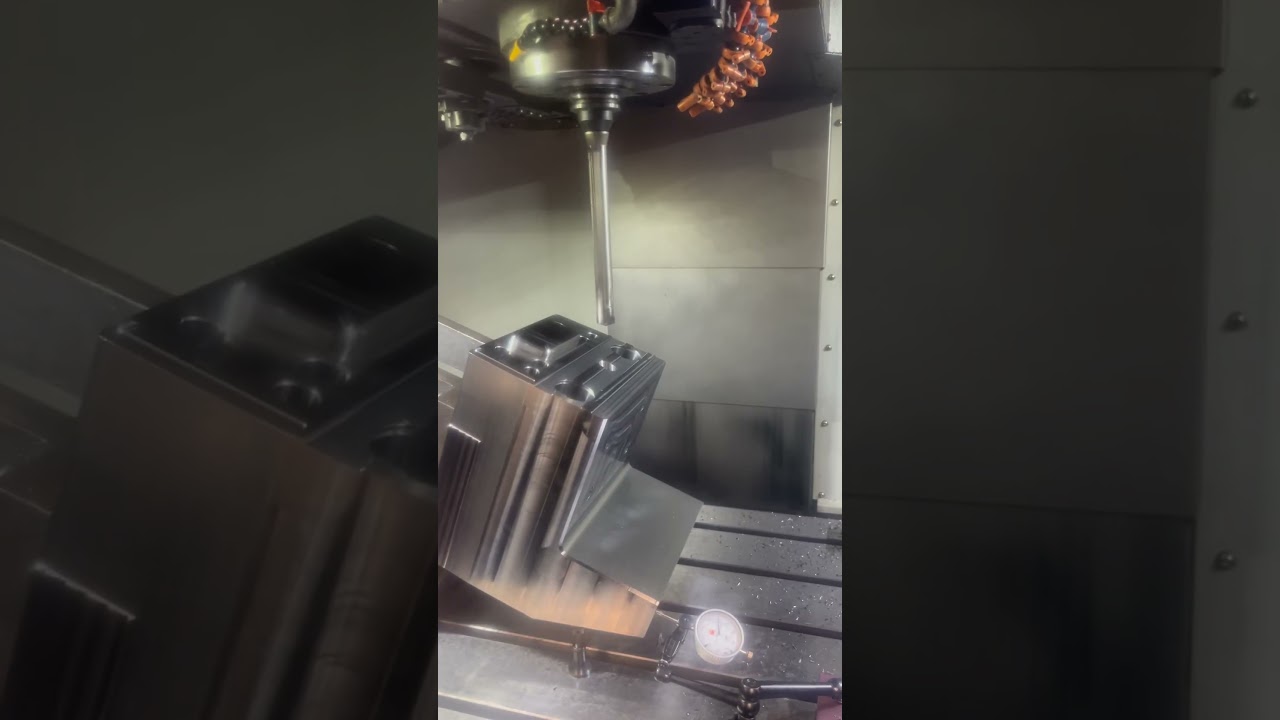 1&rdquo; hole drilling with a Widia TDM #cnc #machinelearning #machine @LivekeyTool