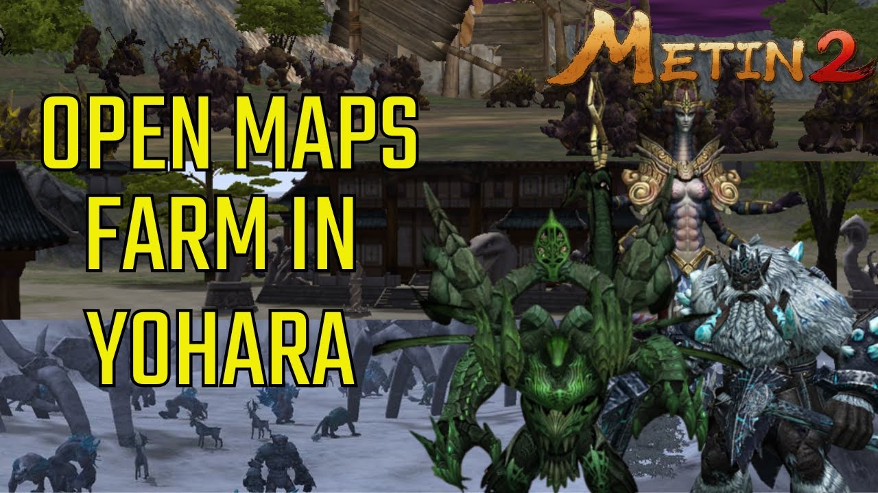 YOHARA GUIDE #3 - Open maps farm