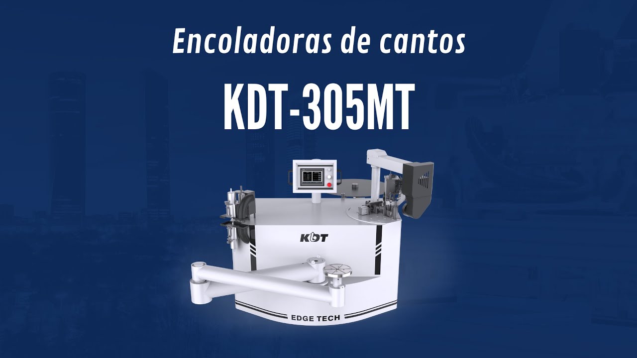 Encoladora de curvos KDT-305MT