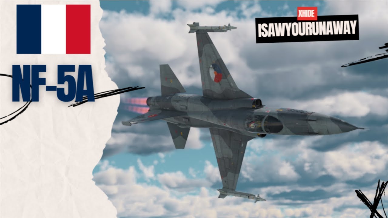 NF-5A - тестим в АРБ старый добрый F-5, но на стероидах #warthunder