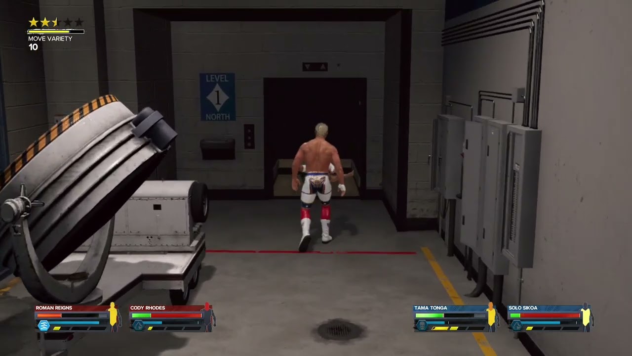 WWE 2K24 Backstage Brawl  Cody|Roman vs Solo|Tama