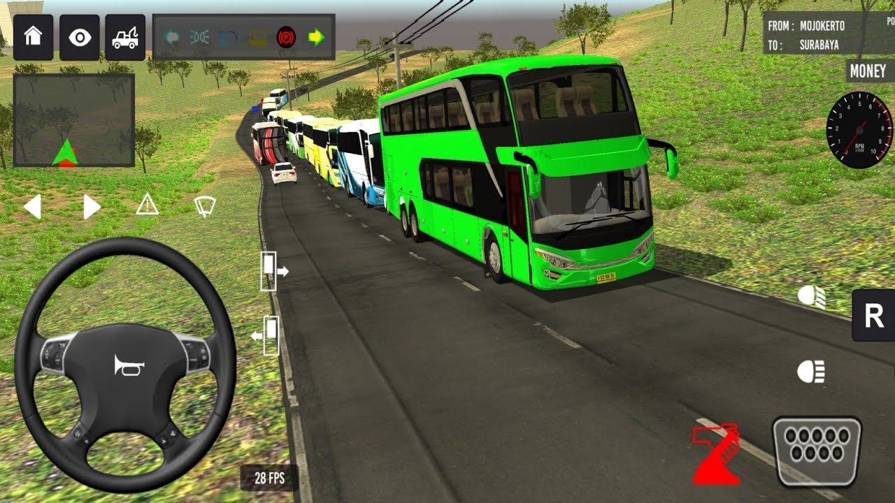 Indonesia Coach bus driving 💥 😍| Euro bus simulator 2026 Android gameplay #game 1 Part 139