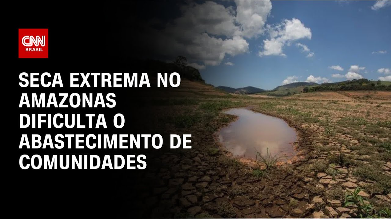 Seca extrema no Amazonas dificulta o abastecimento de comunidades | CNN PRIME TIME