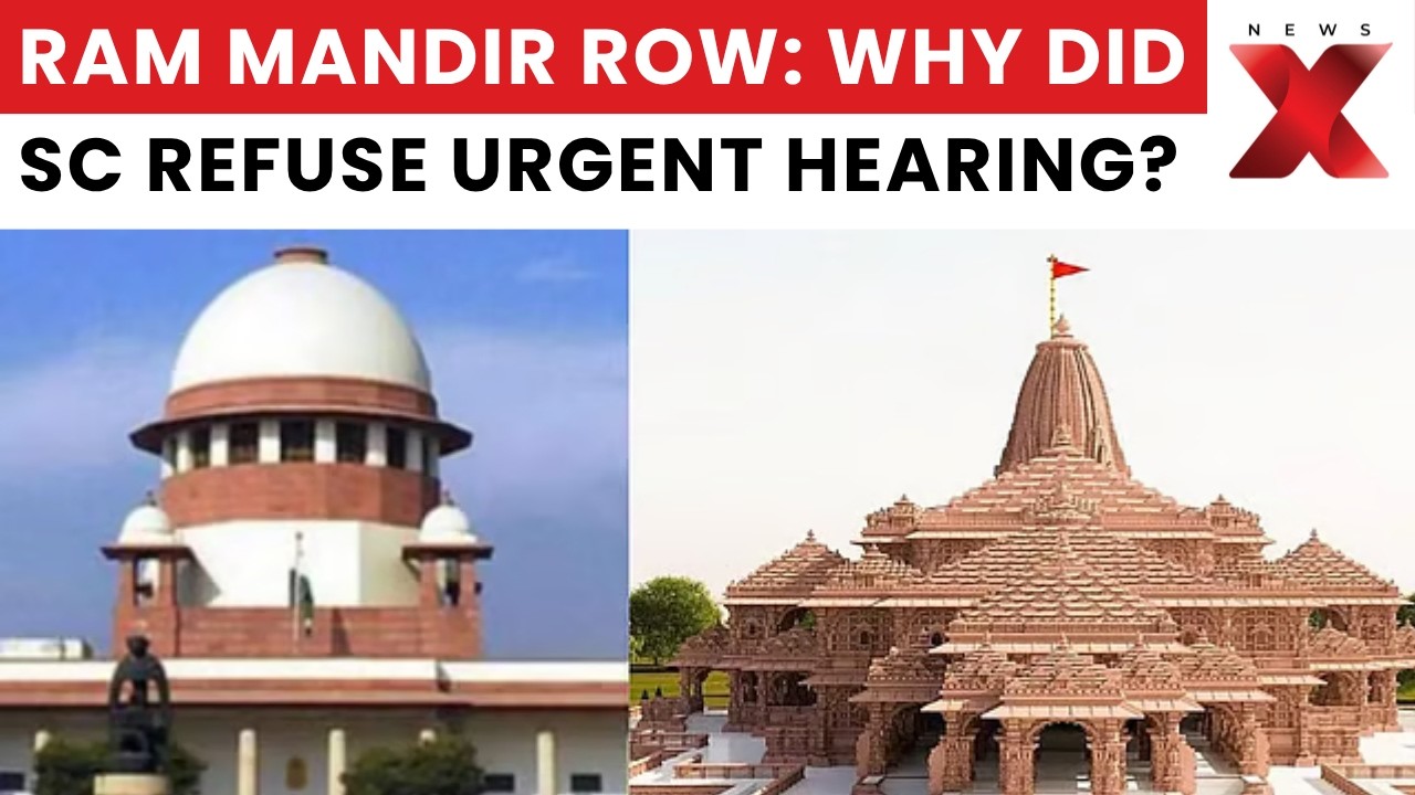 Ayodhya Ram Mandir Donation Row: Supreme Court Rejects Urgent Hearing Plea | NewsX