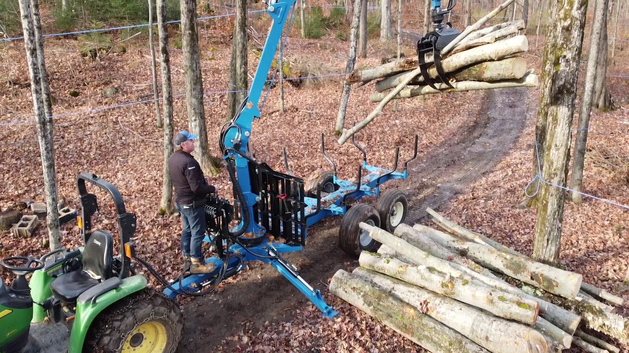 Foresterie - Chargeuse &agrave; bois - Pro-Innov