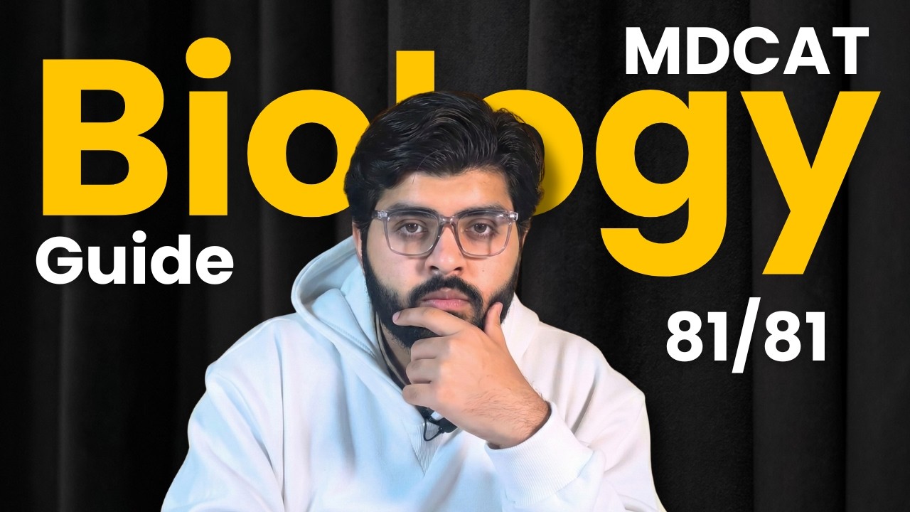 Give Me 20 Mins, I'll Make You Score 81/81 in MDCAT Biology INSHALLAH