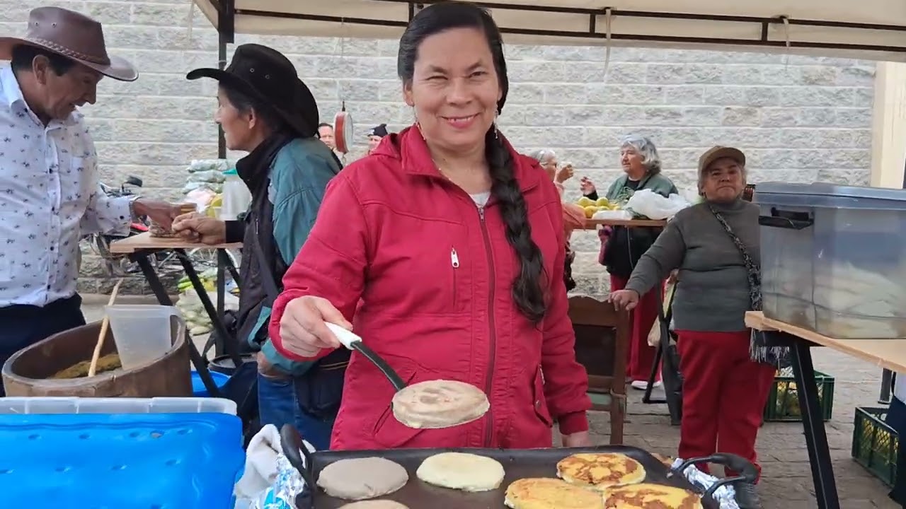 Mercado campesino en Zapatoca. 