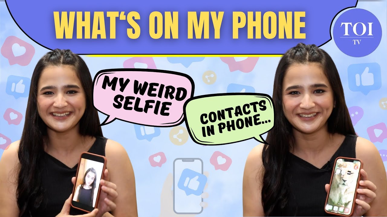 What’s on my phone ft. Celesti Bairagey; reveals her fav app, selfies she recently clicked & more
