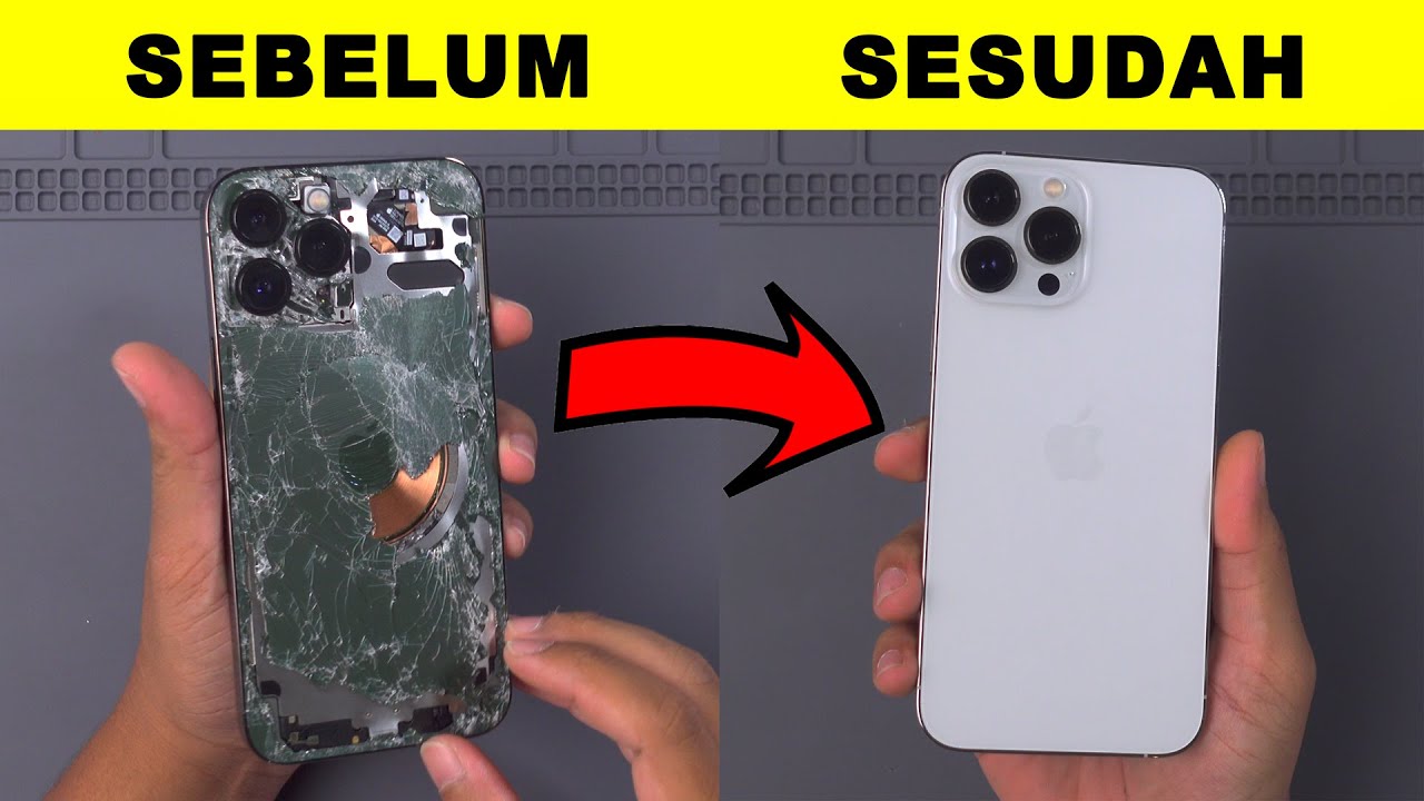 RESTORASI IPHONE 13 PRO MAX - KEMBALI SEPERI BARU!!!
