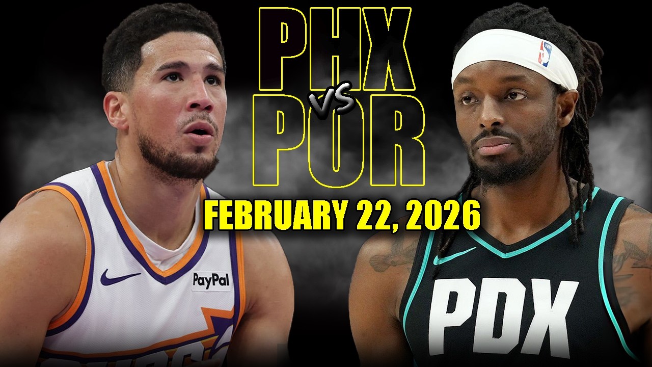 Phoenix Suns vs Portland Trail Blazers Full Game Highlights &ndash; February 22, 2026 | NBA Season