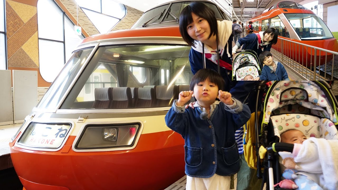新旧ロマンスカーに乗って箱根に行ってきた【LSE＆GSE】