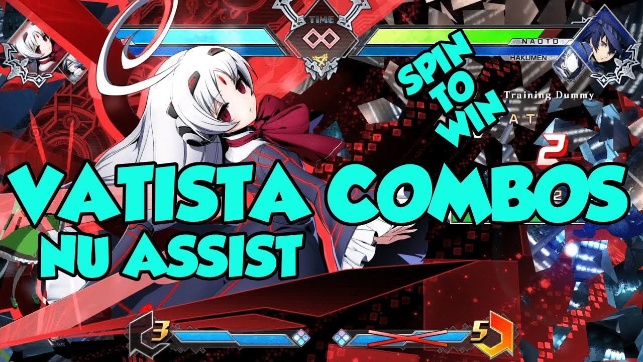 BBTAG - Vatista - Combos with inputs