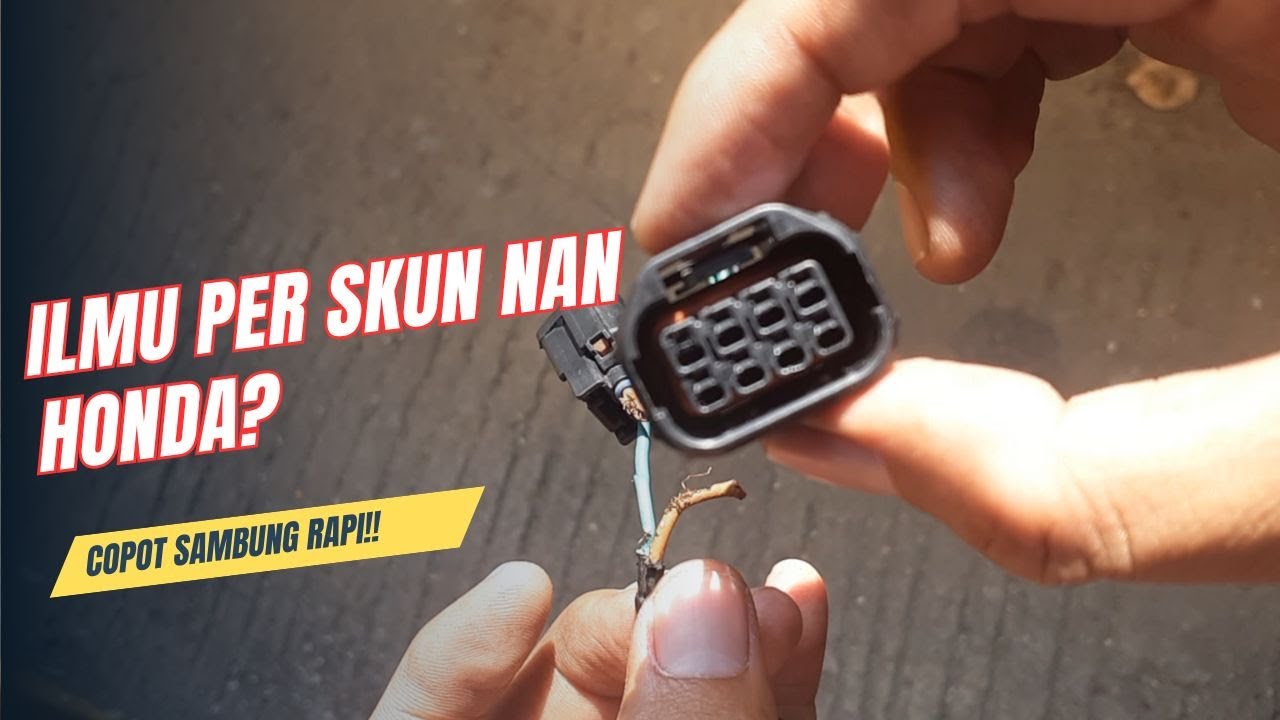 ips Mudah Melepas Skun Cewek Kabel Motor Honda Tanpa Rusak ✔✔