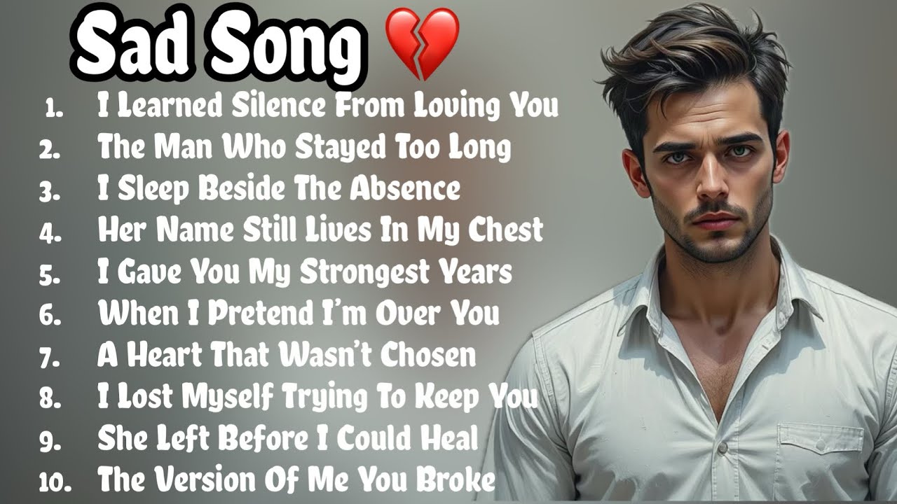 I Learned Silence From Loving You 💔 English male sad song 🎧 | Aelita Melody