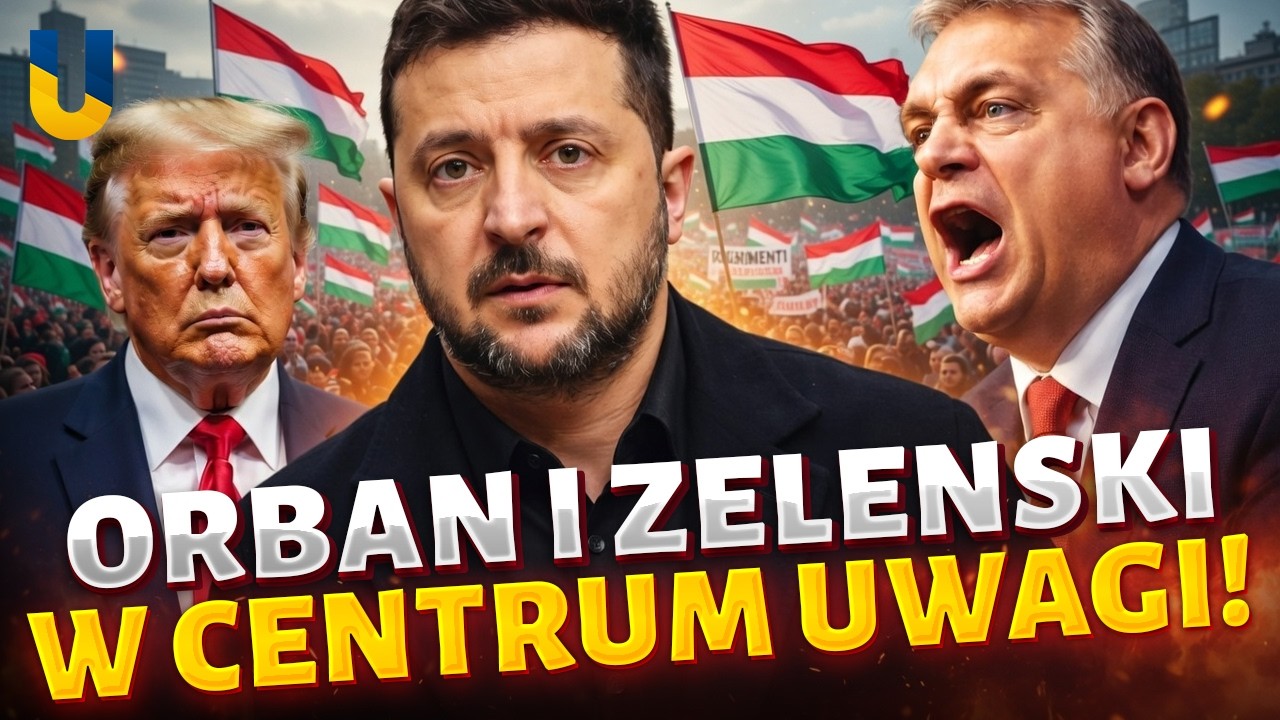 ORBAN ZAATAKOWAŁ ZELENSKIEGO! SKANDAL W EUROPIE: Trump PRZYGOTOWUJE ODPIS, Ukraina PCHA DO PRZODU!