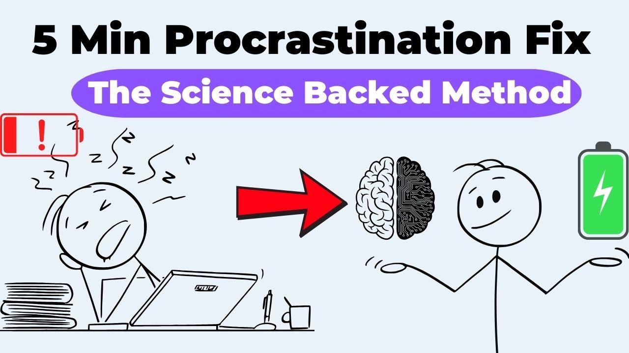 How to Stop Procrastination in 5 Minutes (Science-Backed Method)
