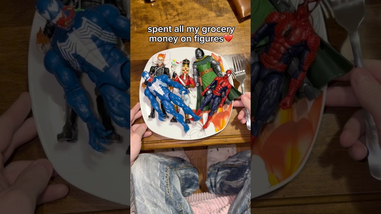 Диета для фигурок ✅ #actionfigures #figtok #toys #collection #collector #marvel #nerd #hottoys #fyp