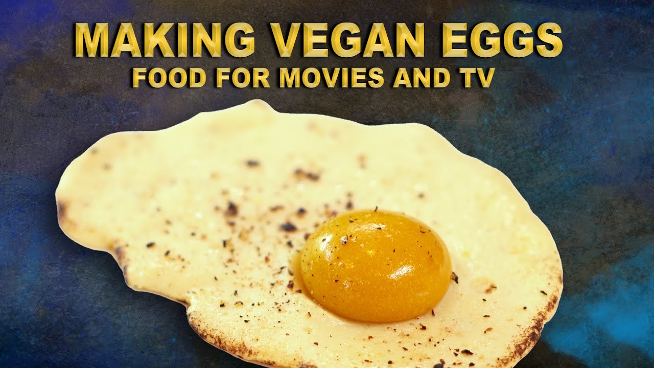 Making a Sunny-Side Up Vegan Egg for Movies and TV