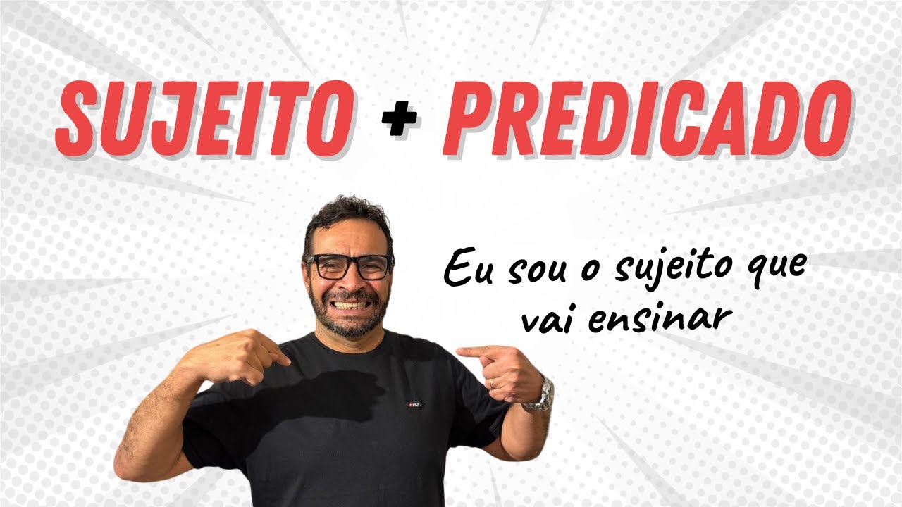 Aulão de SUJEITO e PREDICADO para concurso público