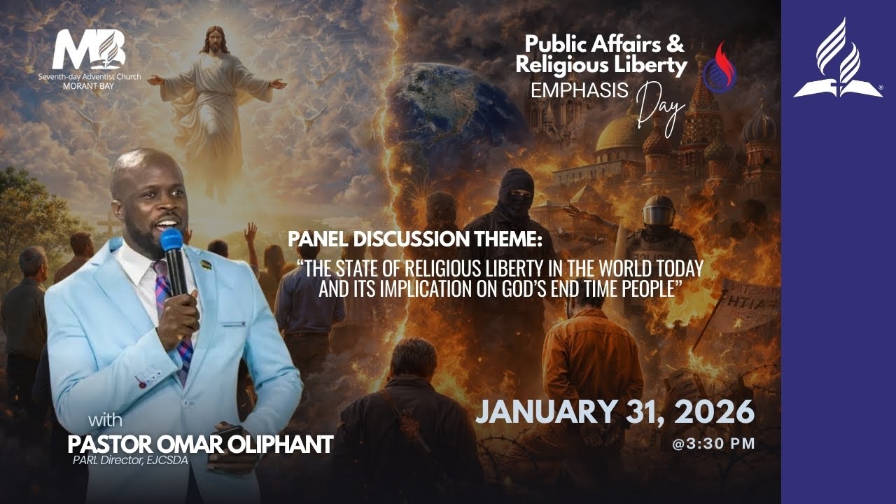 Sabbath PM | PARL Day | Pastor Omar Oliphant | Panel Discussion | January 31, 2026 @3:30 PM