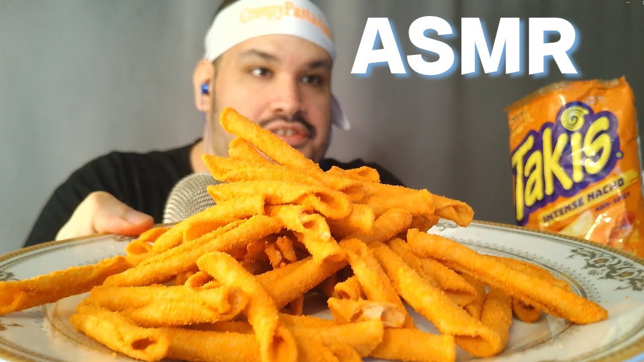 Asmr Trying Takis Intense Nacho first time!