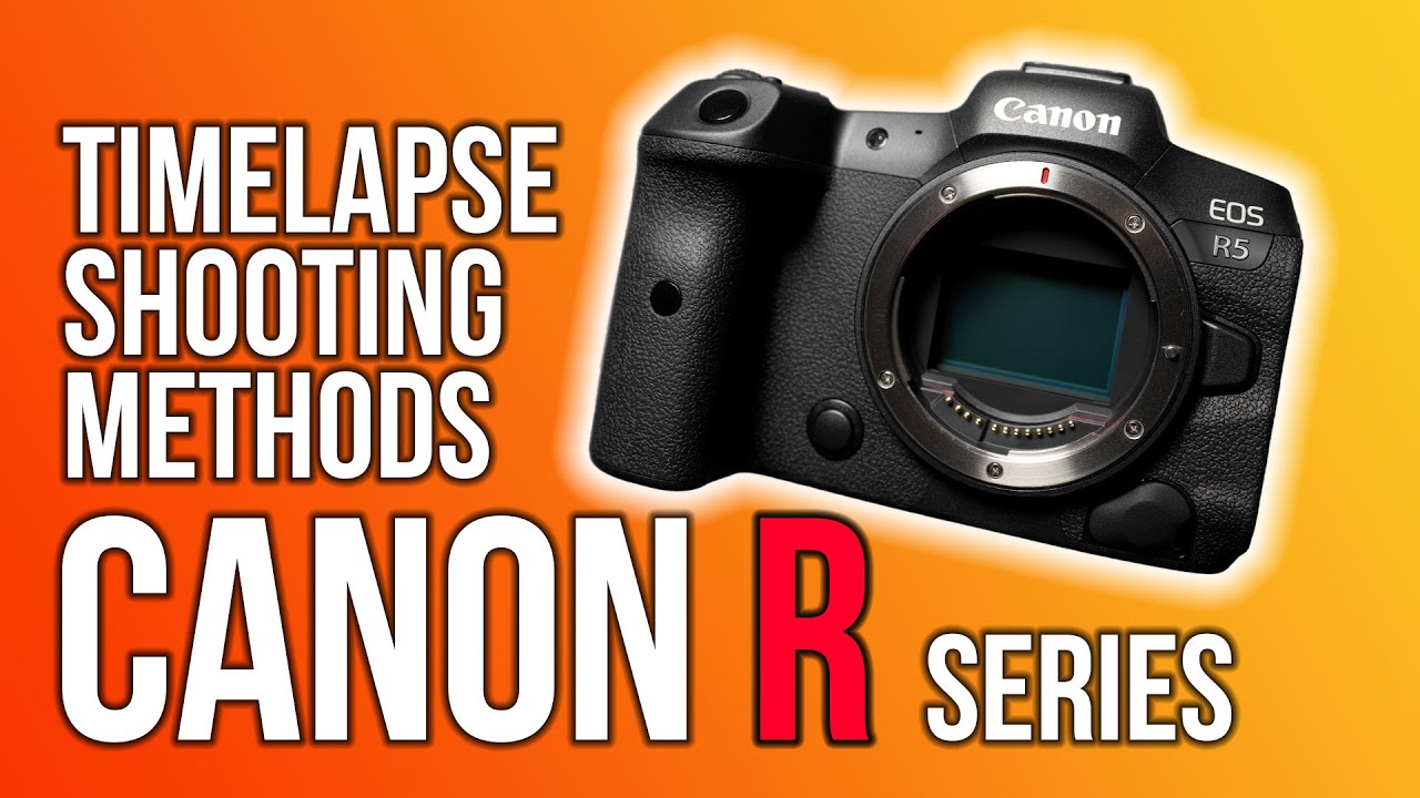 Три способа покадровой съемки с помощью камер Canon серии R