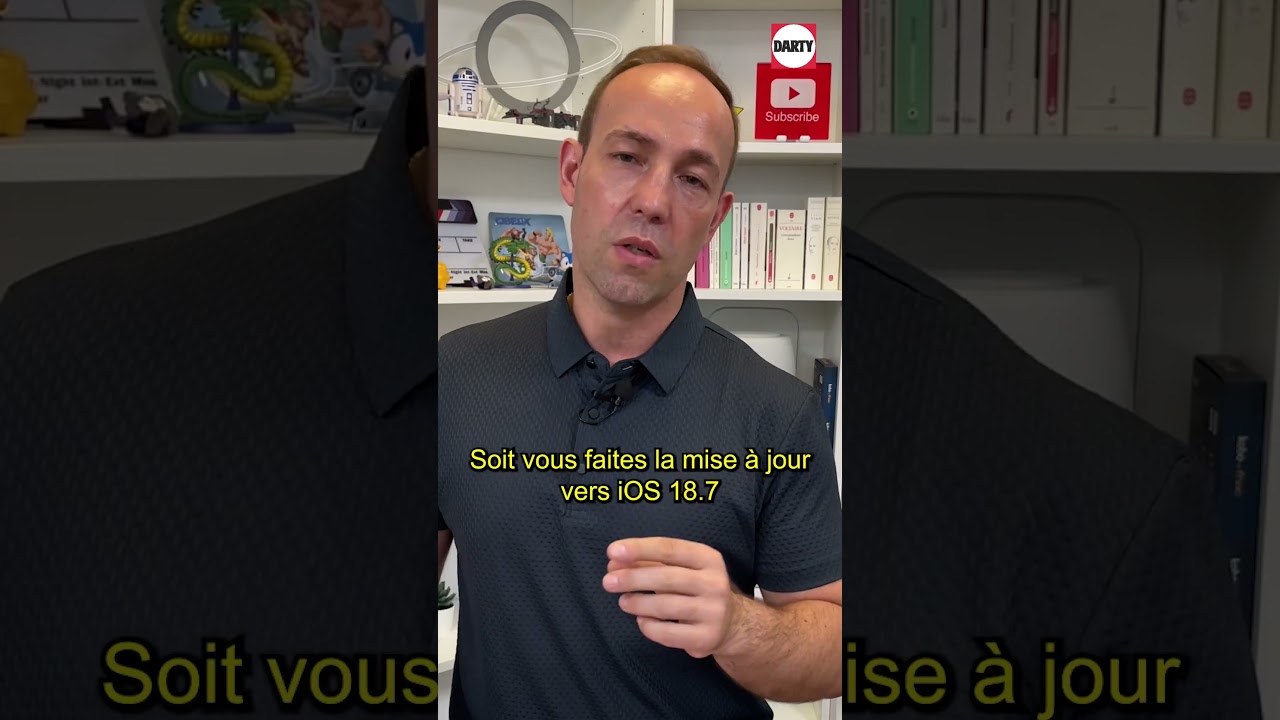 La mise &agrave; jour cach&eacute;e iOS26 pour votre iPhone