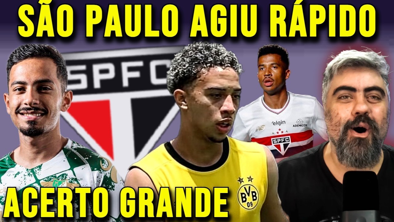 MARTELO BATIDO!!! SPFC CONTRATA GÊNIO E TEM NOVO CONTRATO PARA VALORIZAR! SÃO PAULO FORTE NO MERCADO