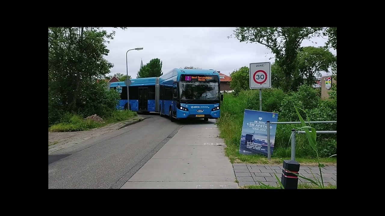 Bussen op Terschelling 20-06-2021