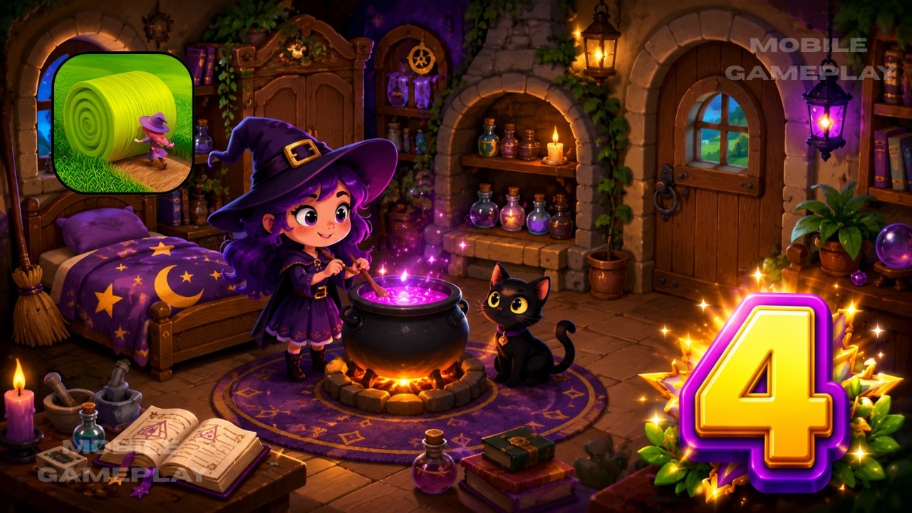 Magicabin: Witch's Adventure - Gameplay Part 4 - Android Gameplay