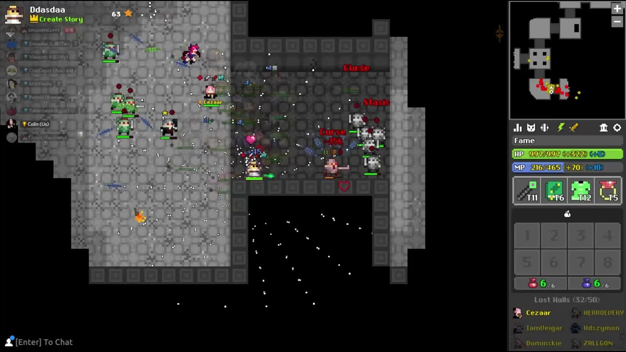 RotMG LostHall-Full skip fail moments