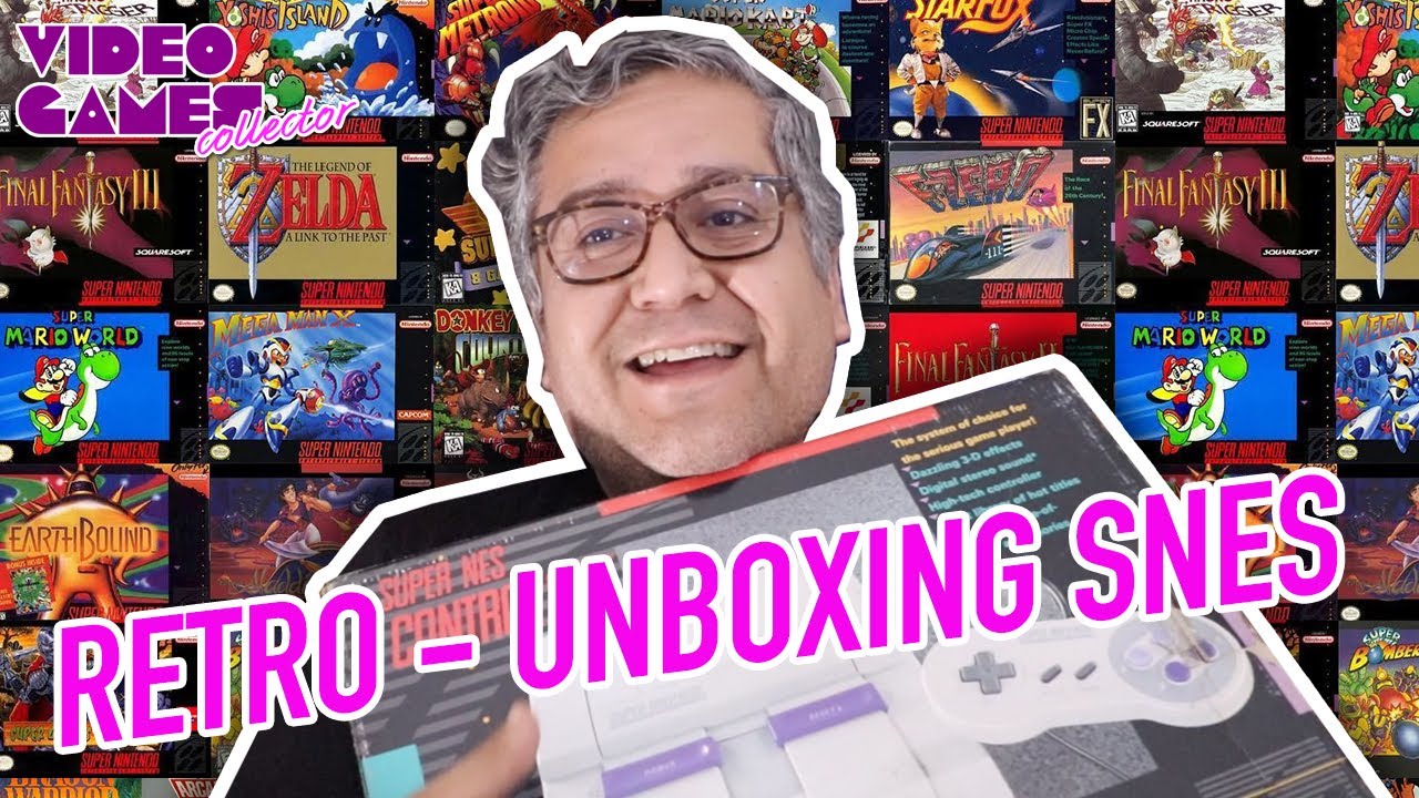 SUPER NINTENDO, Una consola magica - UNBOXING