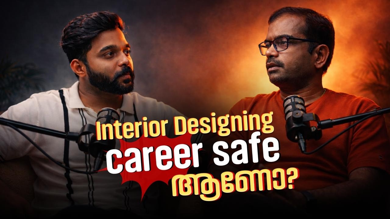 Interior Designing career safe ആണോ? | SWAPNAJITH CV | LINE & SPACE | Creon Studio Podcasts