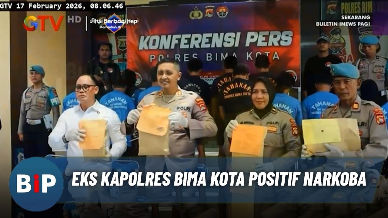 Terungkap! Eks Kapolres Bima Kota Positif Narkoba untuk Konsumsi Sendiri| BIP (17/2)