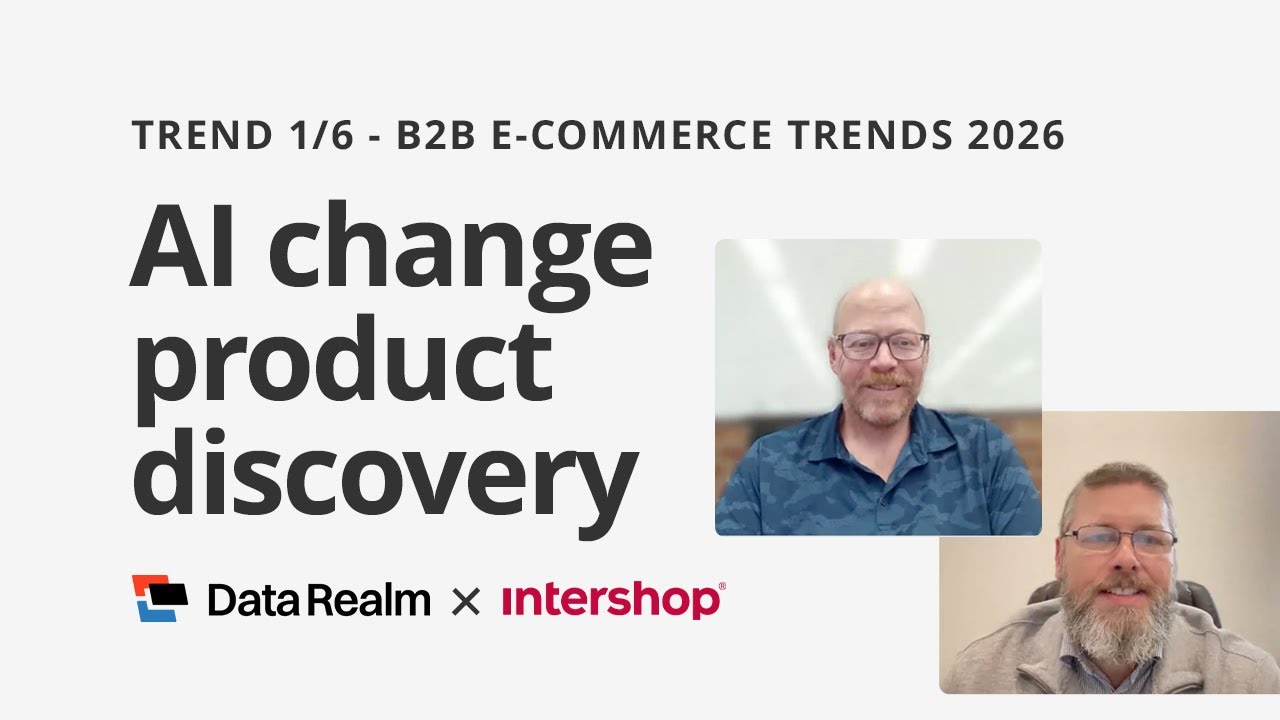 B2B E-Commerce Trends 2026 - Trend 1/6: AI will change how buyers discover products
