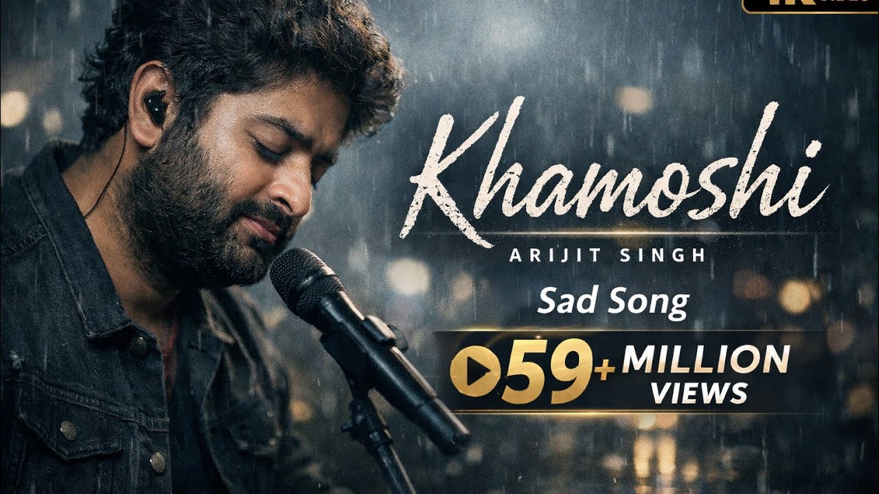 Khamoshi – Arijit Singh style  | Sad Song 2026 | 59 Million+ Views | 4K Video